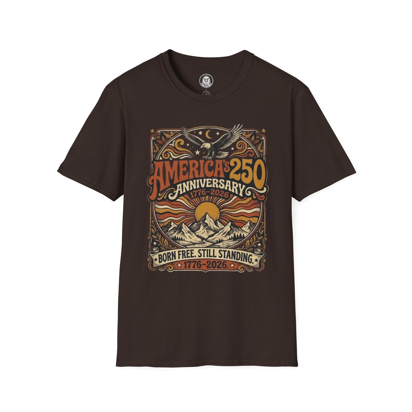 America's 250th Anniversary T‑Shirt — 1776–2026 Patriotic Eagle Graphic