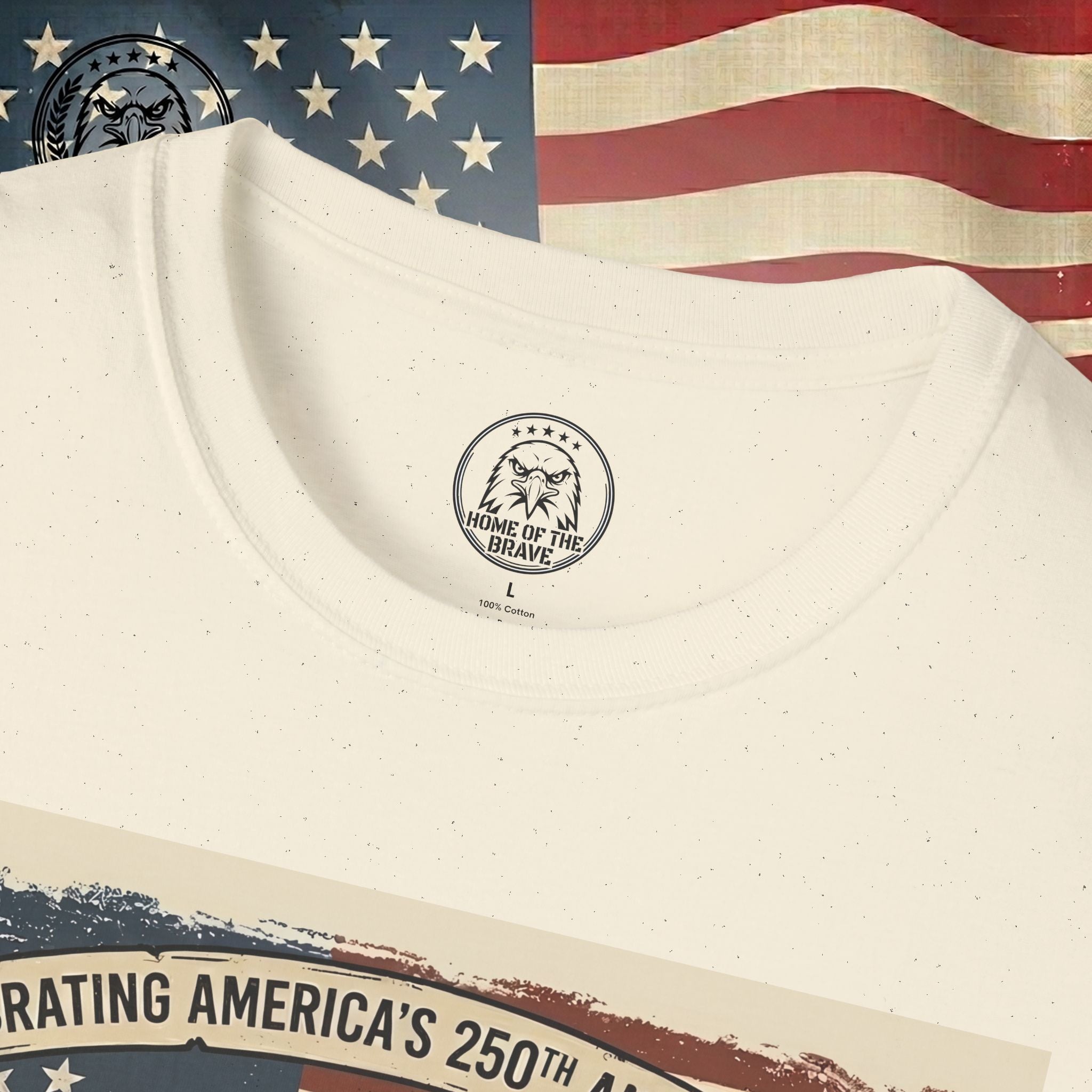 1776–2026 'At The Ready' Historical Patriots T-Shirt — Celebrating America's 250th Anniversary