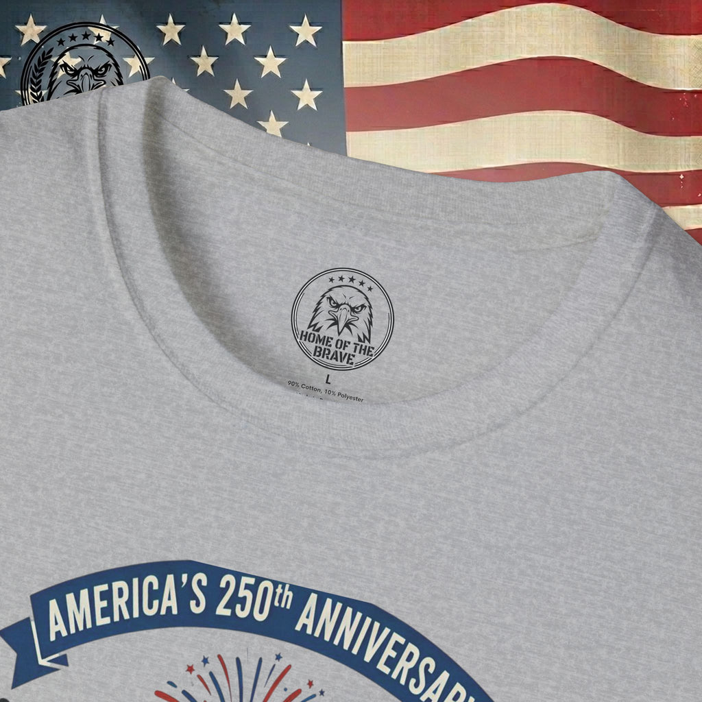250 Years of Freedom T-Shirt – American Independence Celebration Tee