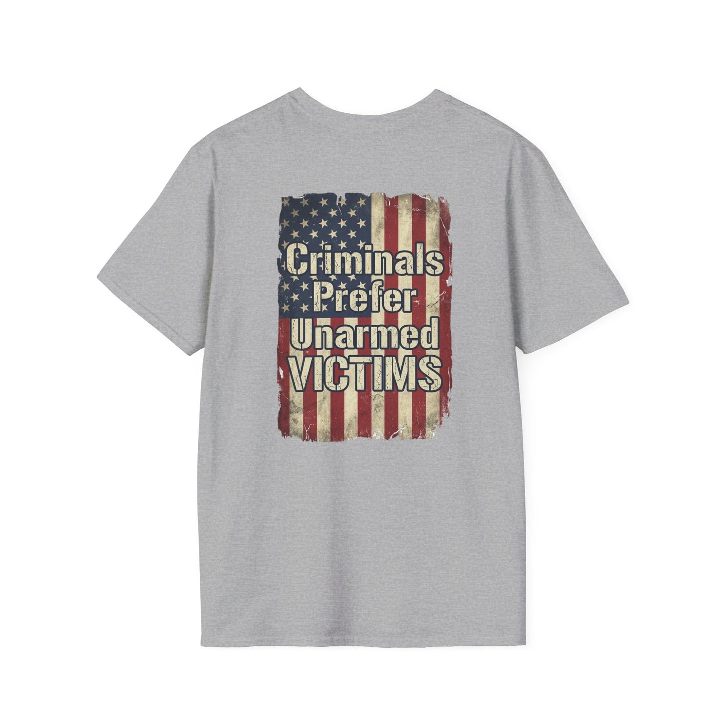 Veteran Eagle Emblem T-Shirt — Crimanals Prefer Logo Tee