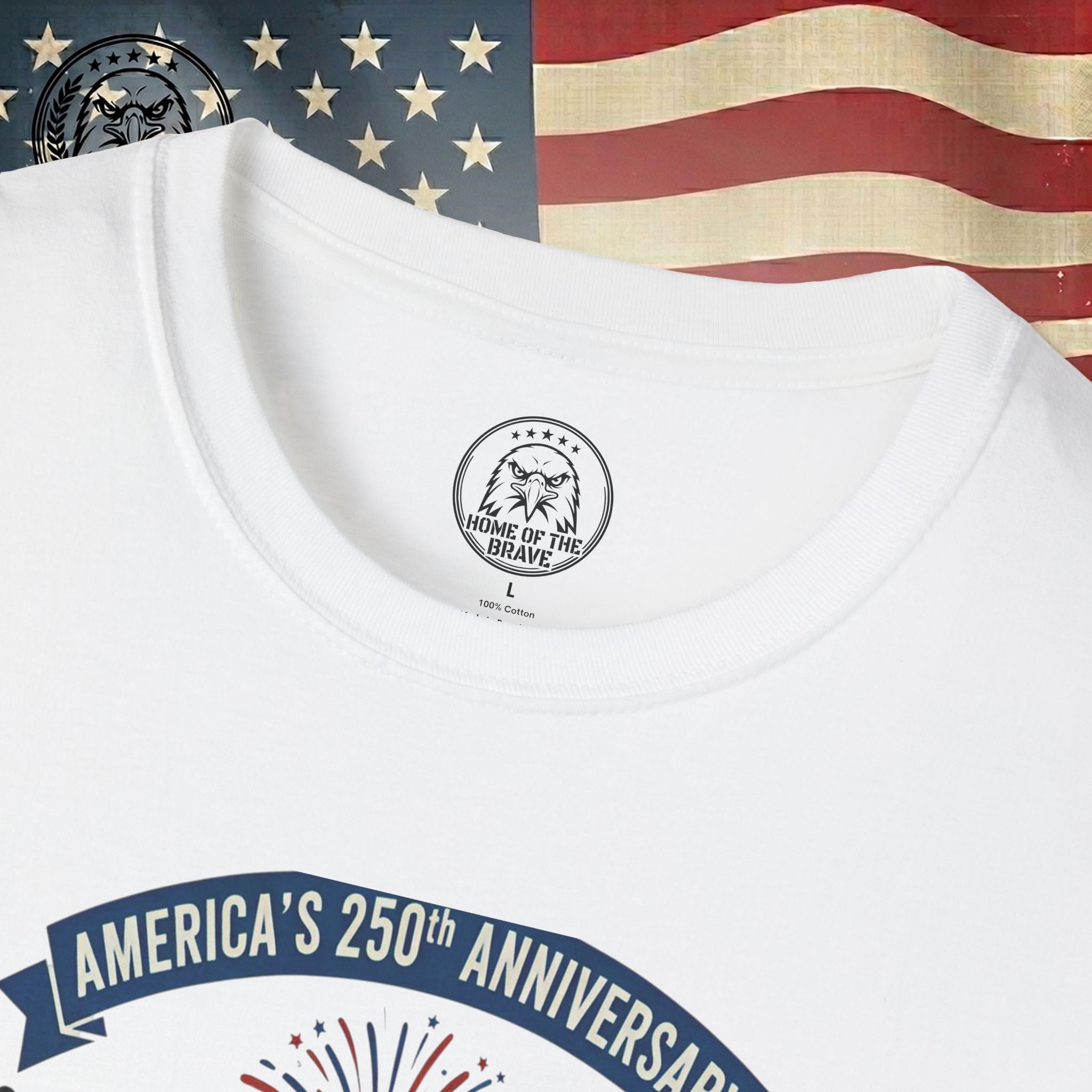 250 Years of Freedom T-Shirt – American Independence Celebration Tee