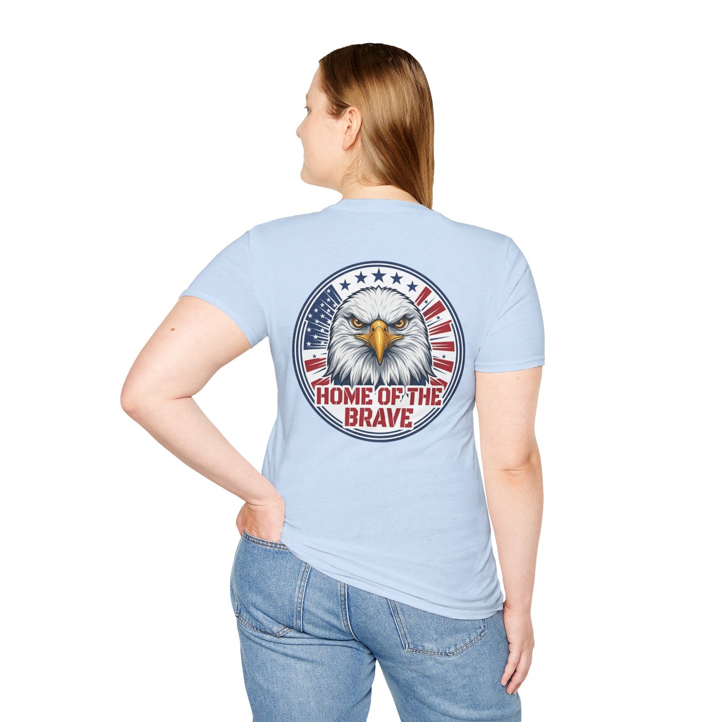 Home of the Brave Eagle T-Shirt