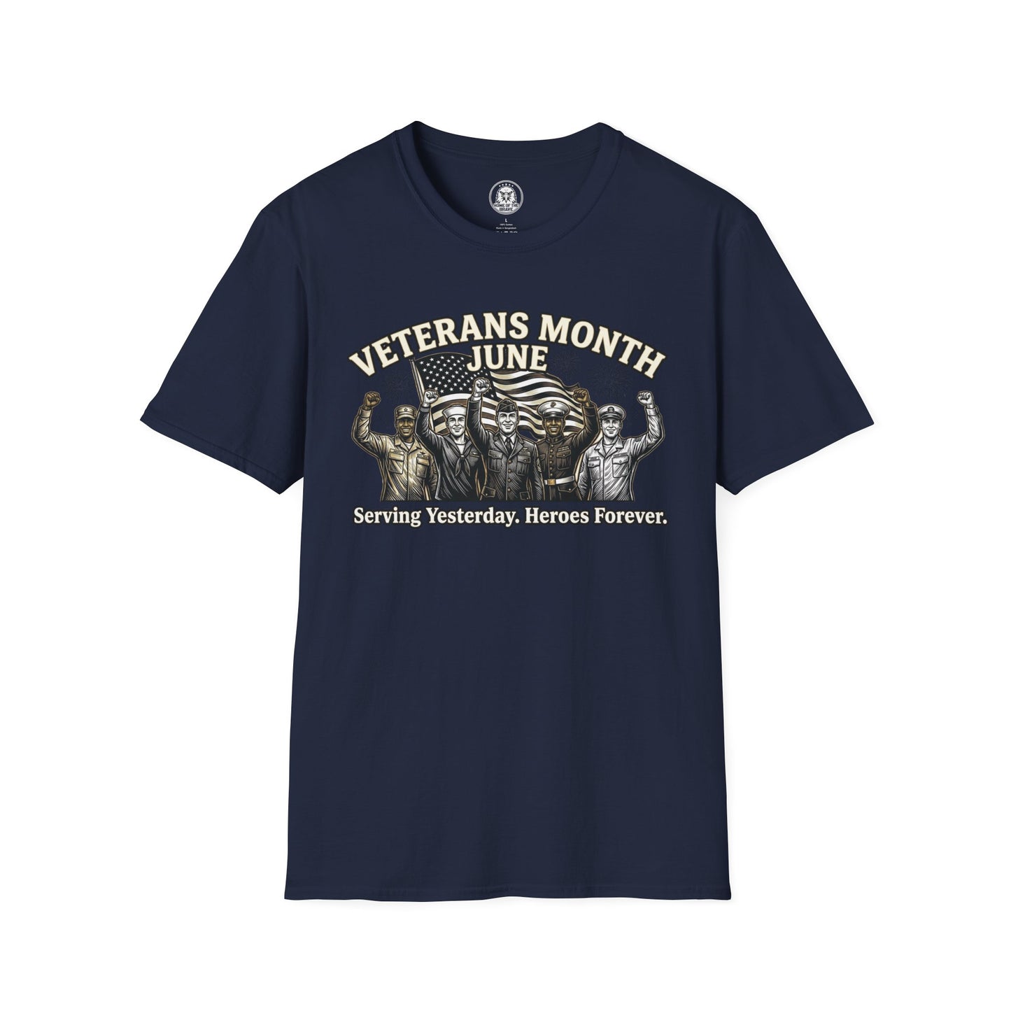 Veterans Month June T-Shirt — Proud Military Tribute Tee