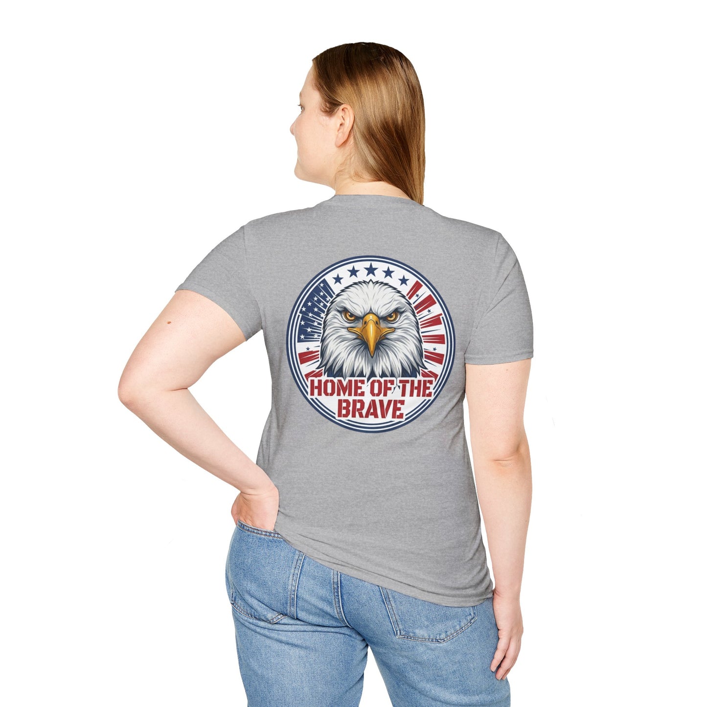 Home of the Brave Eagle T-Shirt