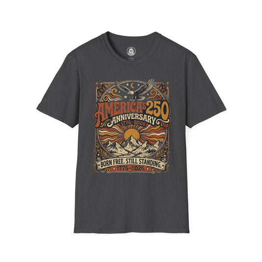 America's 250th Anniversary T‑Shirt — 1776–2026 Patriotic Eagle Graphic