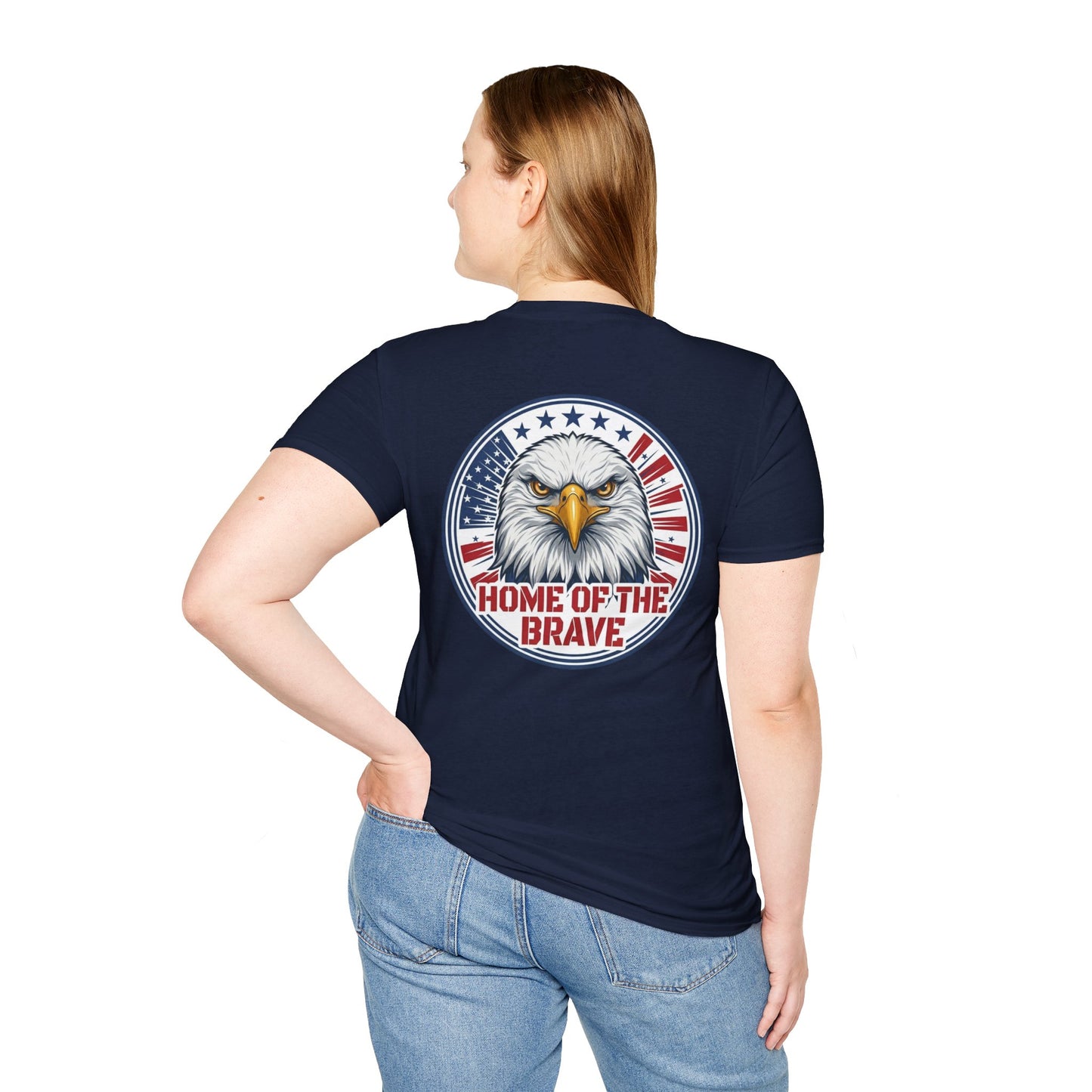 Home of the Brave Eagle T-Shirt
