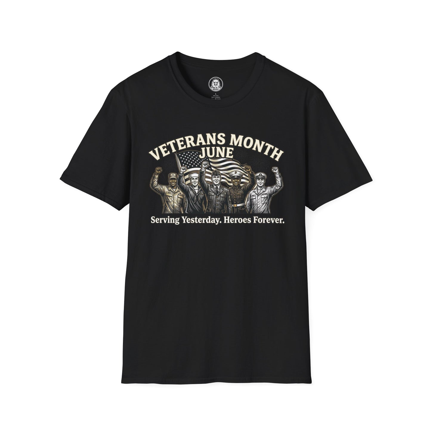 Veterans Month June T-Shirt — Proud Military Tribute Tee