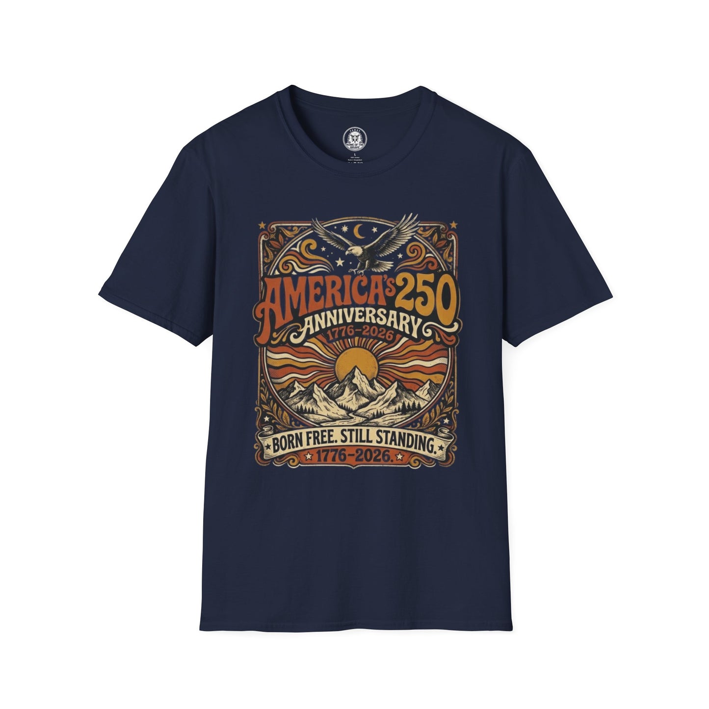 America's 250th Anniversary T‑Shirt — 1776–2026 Patriotic Eagle Graphic