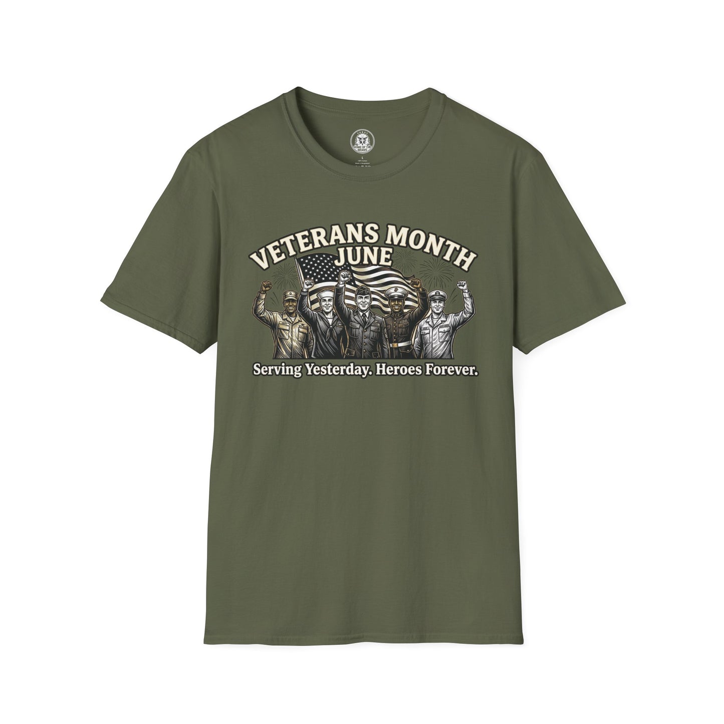 Veterans Month June T-Shirt — Proud Military Tribute Tee