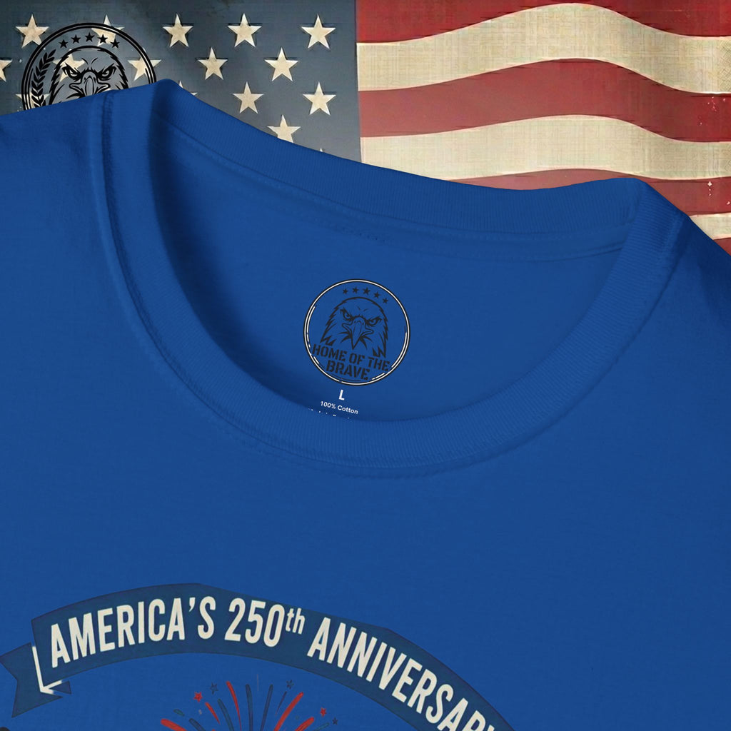 250 Years of Freedom T-Shirt – American Independence Celebration Tee
