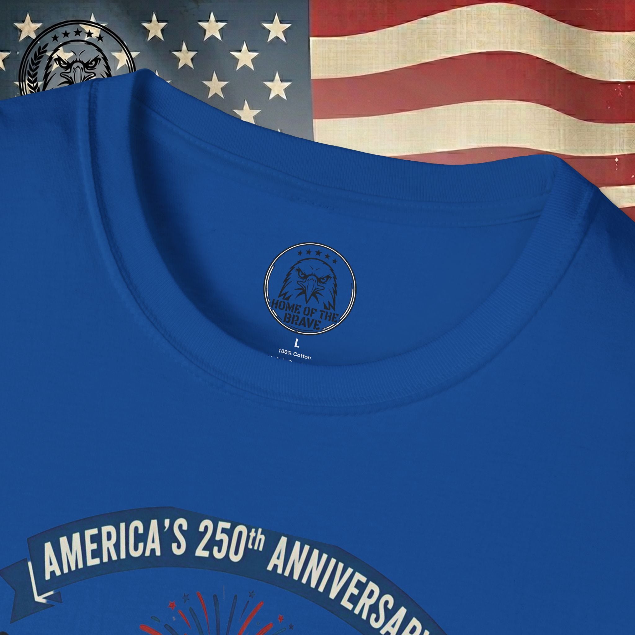 250 Years of Freedom T-Shirt – American Independence Celebration Tee
