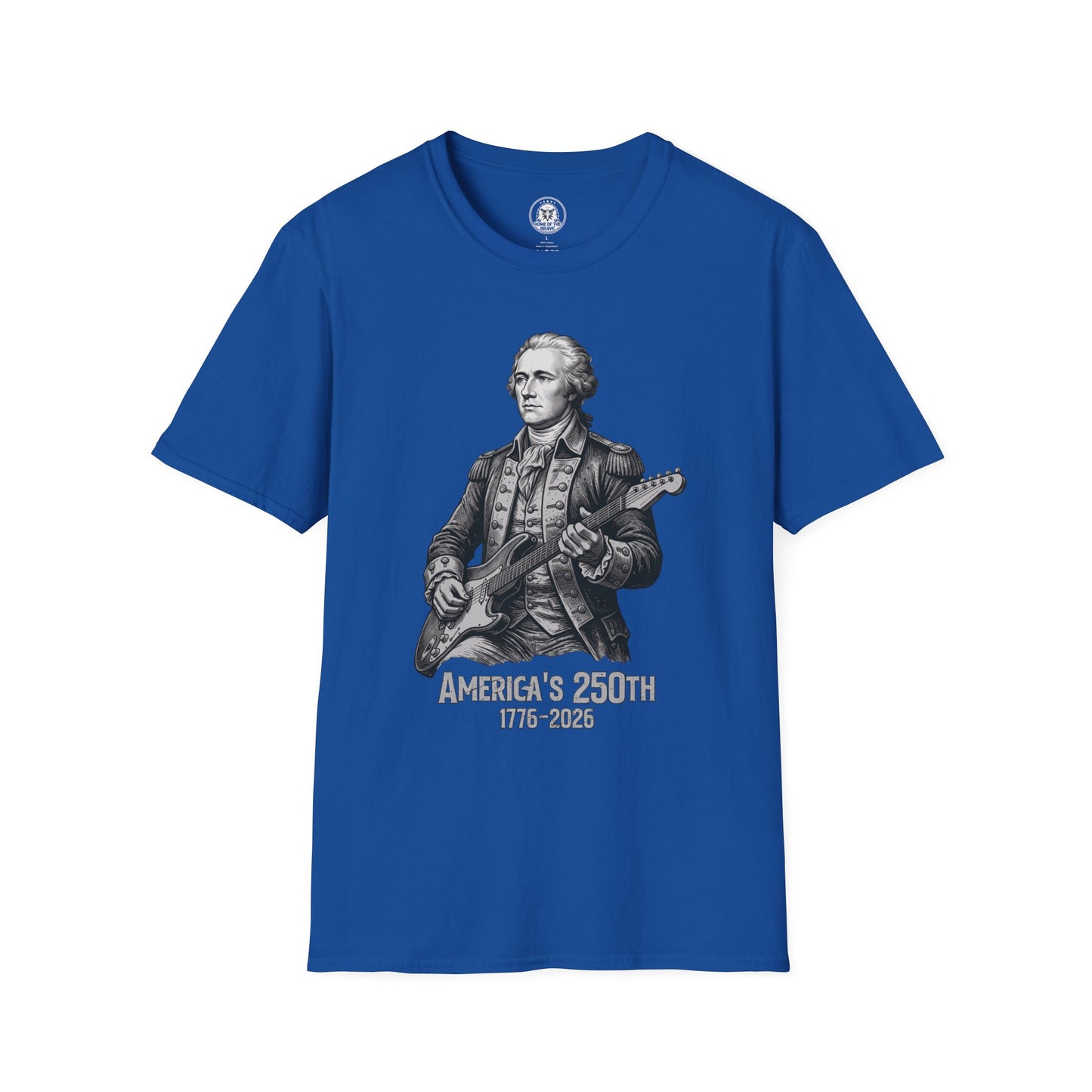 America's 250th T-Shirt — Patriotic Hamilton Guitar Graphic (1776–2026)