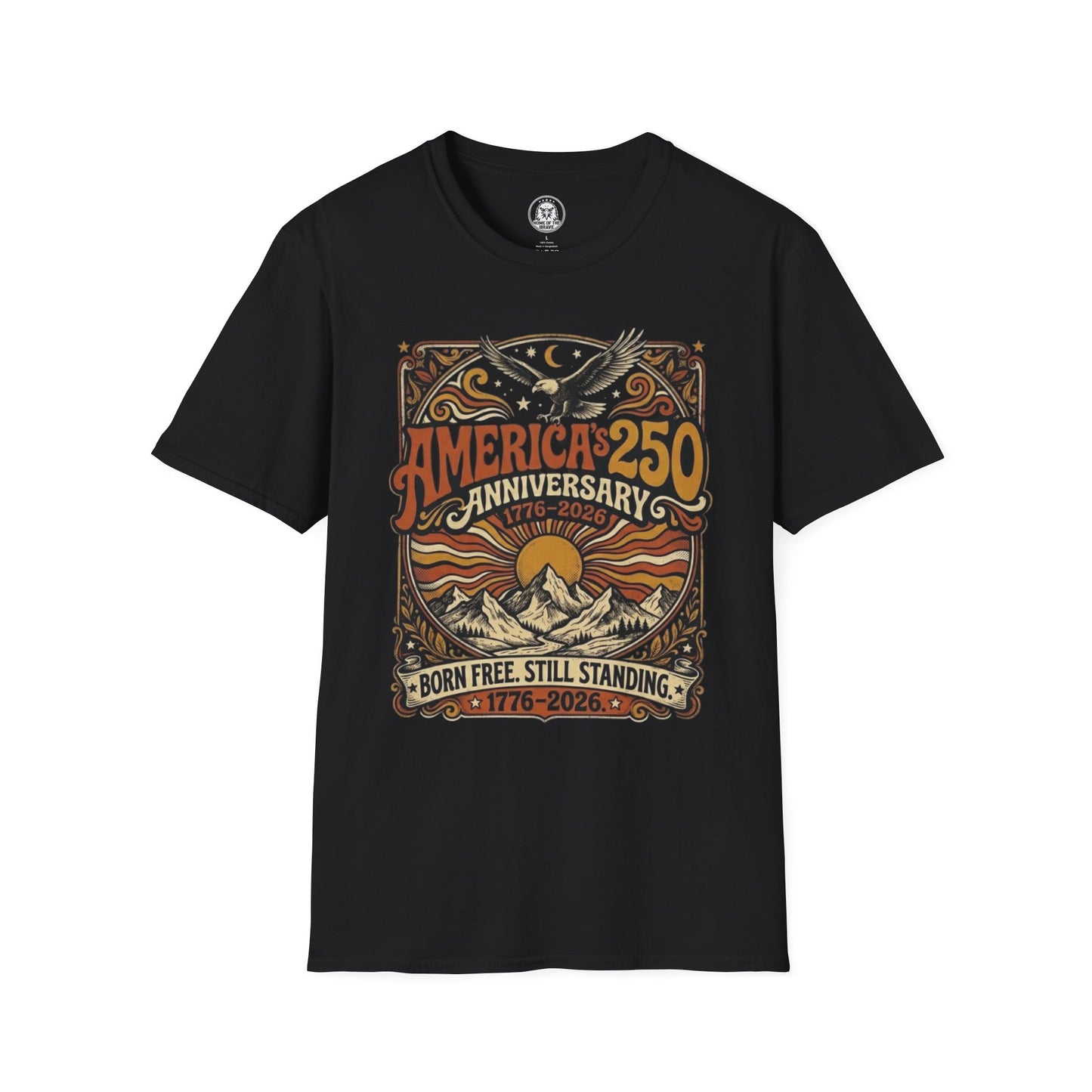 America's 250th Anniversary T‑Shirt — 1776–2026 Patriotic Eagle Graphic