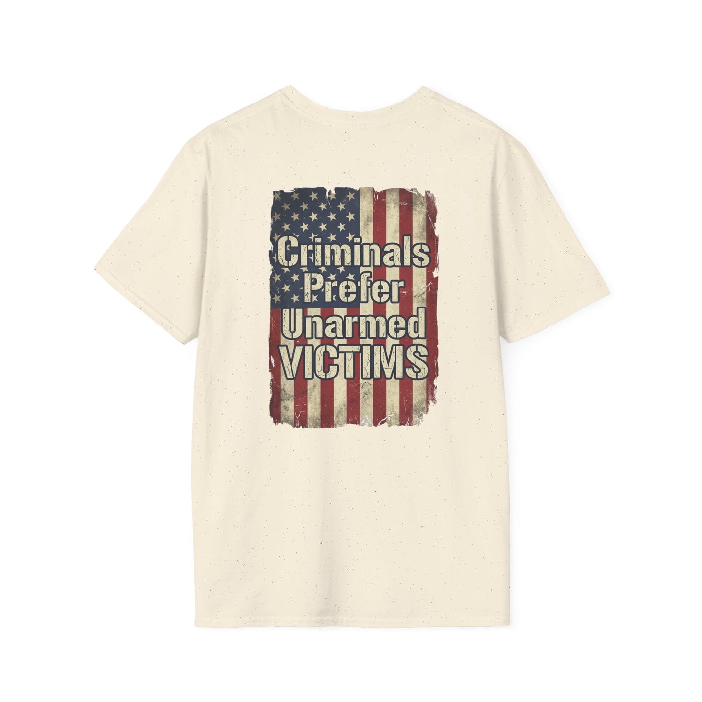 Veteran Eagle Emblem T-Shirt — Crimanals Prefer Logo Tee