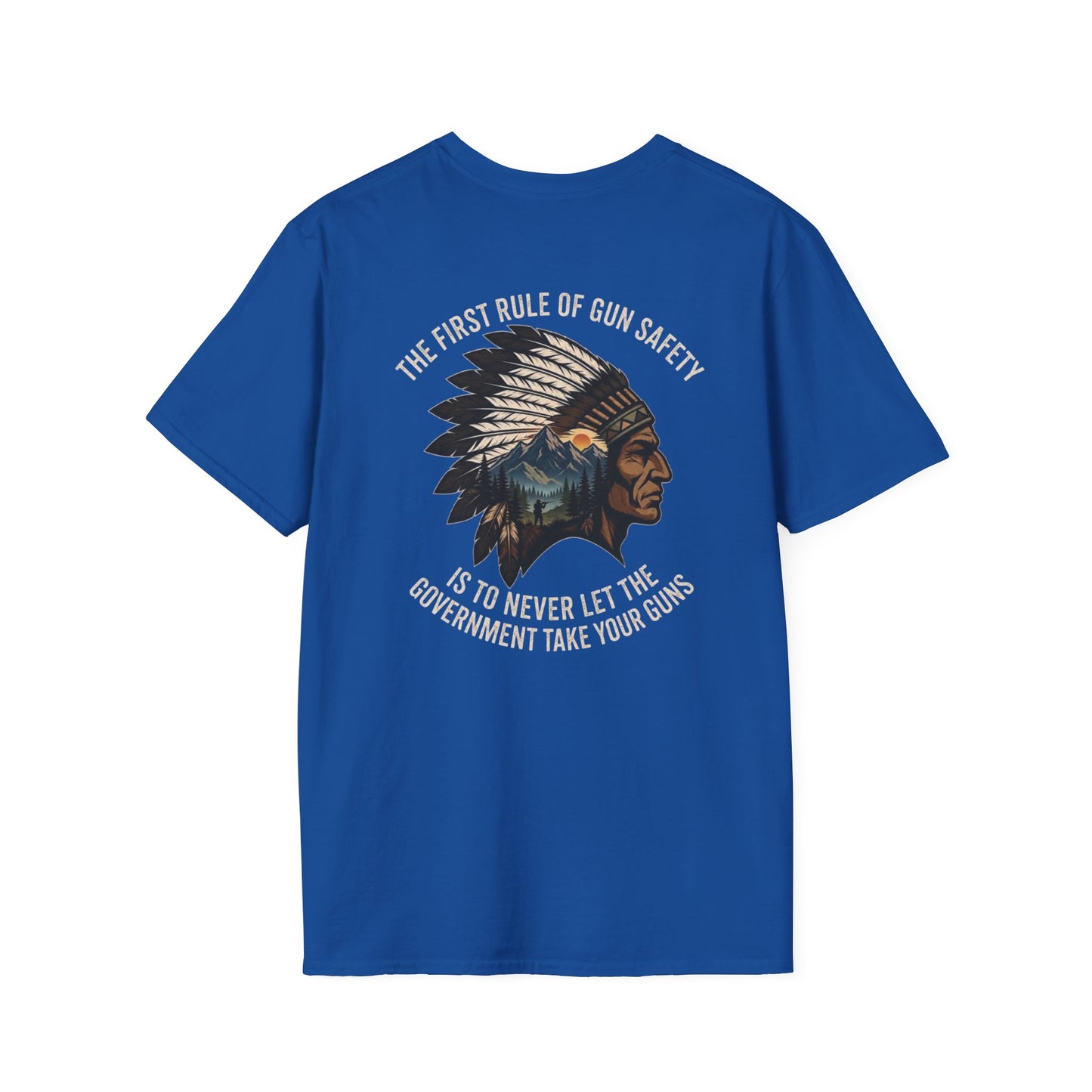 T-Shirt — 'Home of the Brave' Eagle Patriotic Graphic Tee