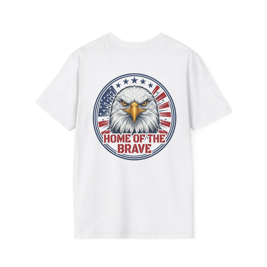 Home of the Brave Eagle Logo T-Shirt