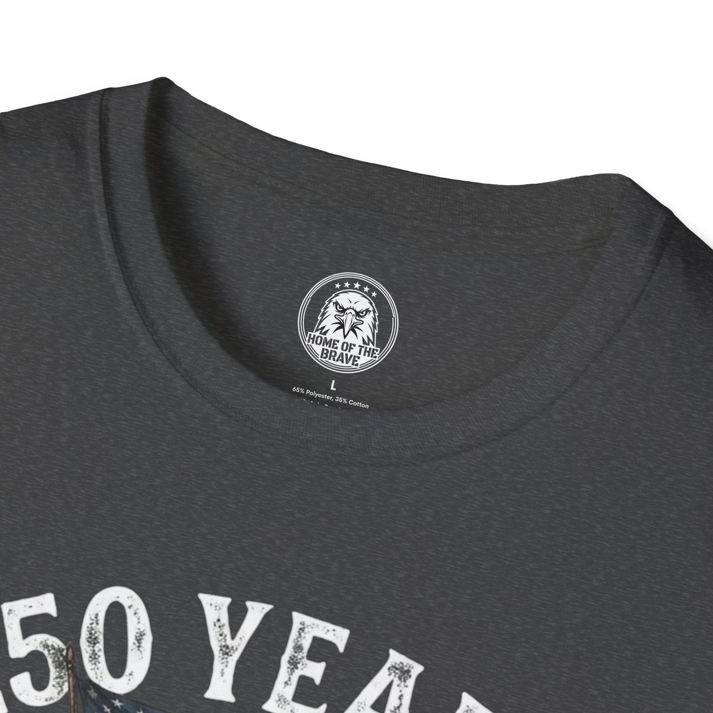 250 Years T-Shirt — 1776–2026 Patriotic American Flag & Longhorn Design