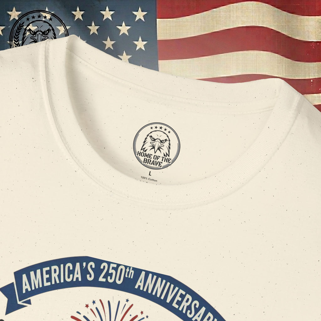 250 Years of Freedom T-Shirt – American Independence Celebration Tee