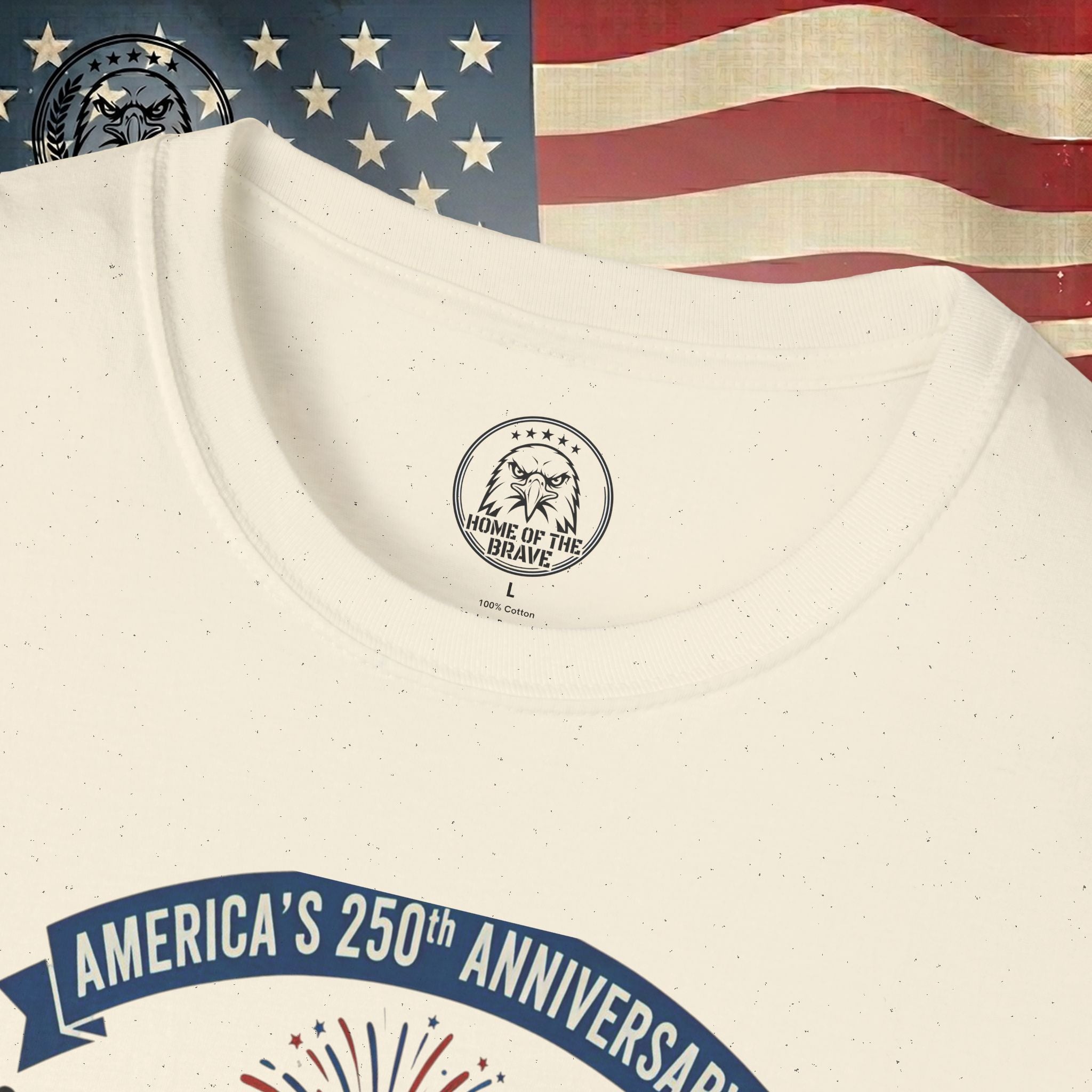 250 Years of Freedom T-Shirt – American Independence Celebration Tee