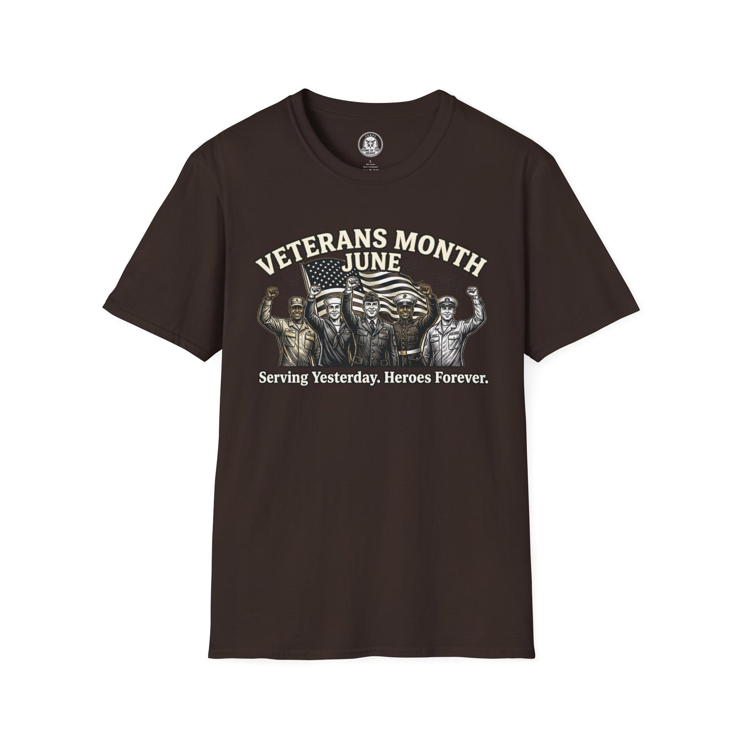 Veterans Month June T-Shirt — Proud Military Tribute Tee