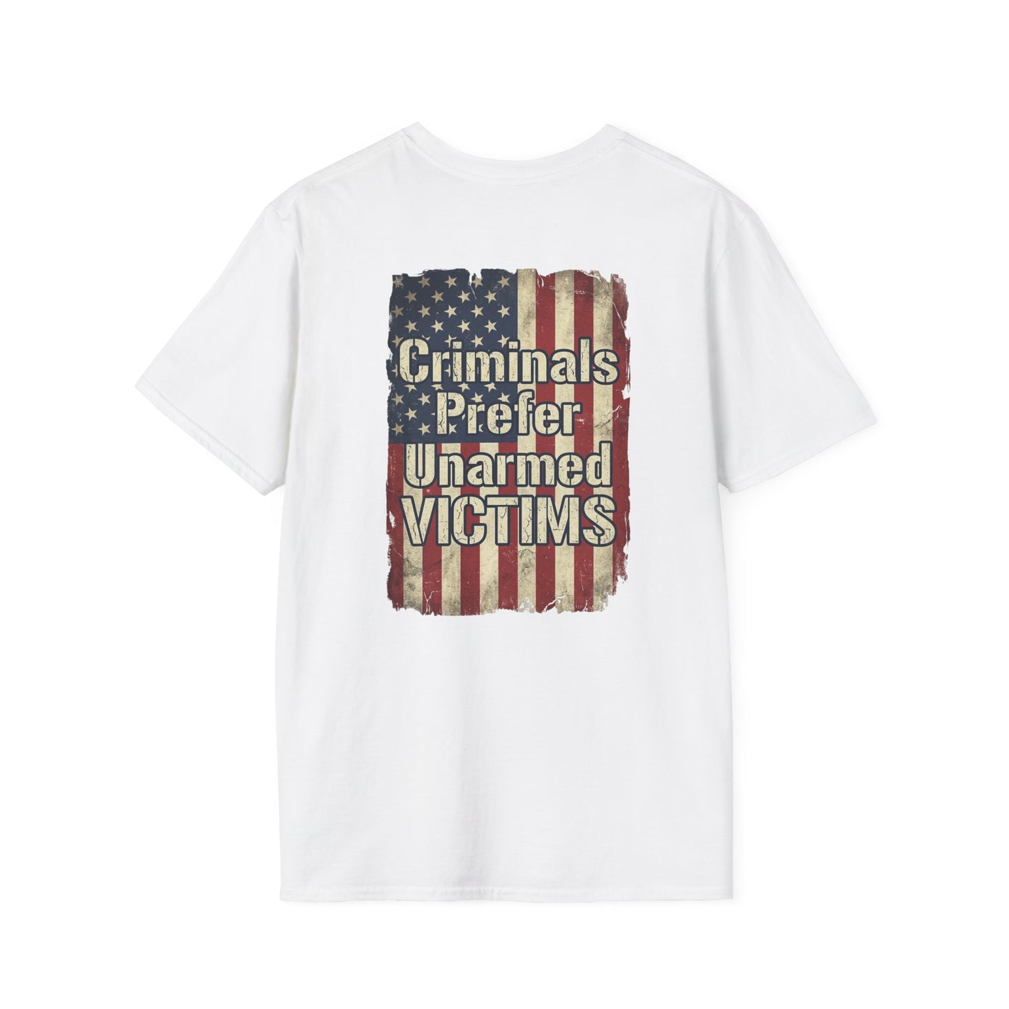 Veteran Eagle Emblem T-Shirt — Crimanals Prefer Logo Tee