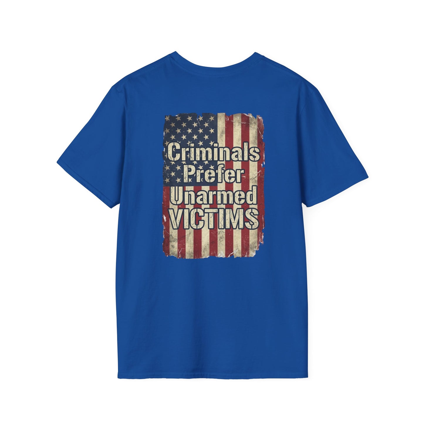 Veteran Eagle Emblem T-Shirt — Crimanals Prefer Logo Tee