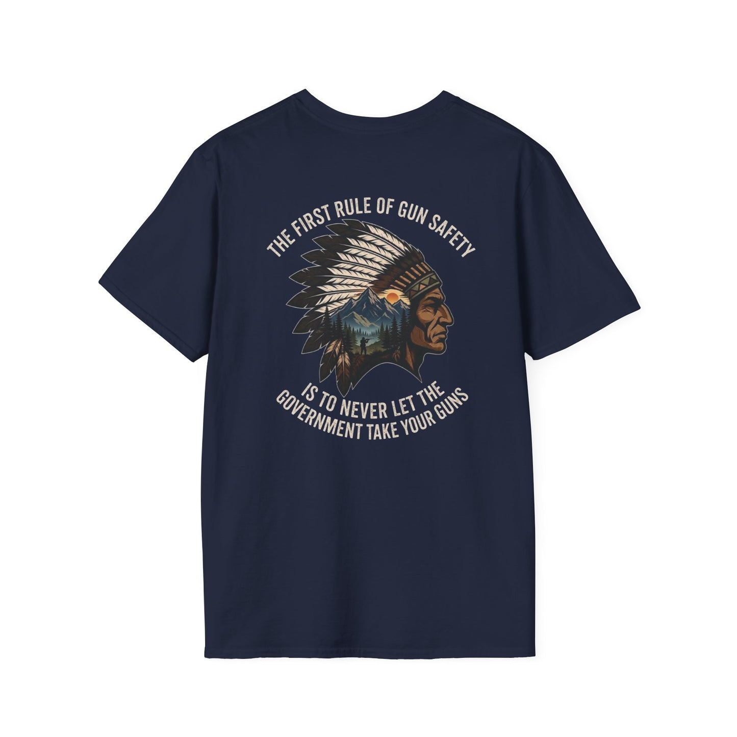 T-Shirt — 'Home of the Brave' Eagle Patriotic Graphic Tee