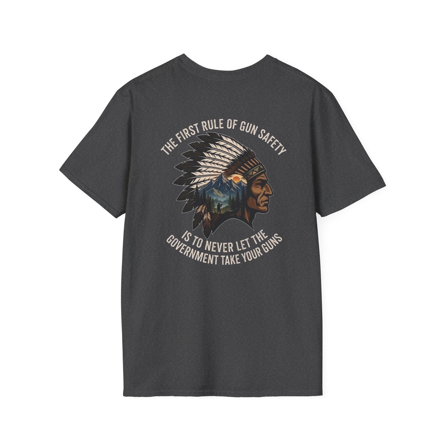 T-Shirt — 'Home of the Brave' Eagle Patriotic Graphic Tee