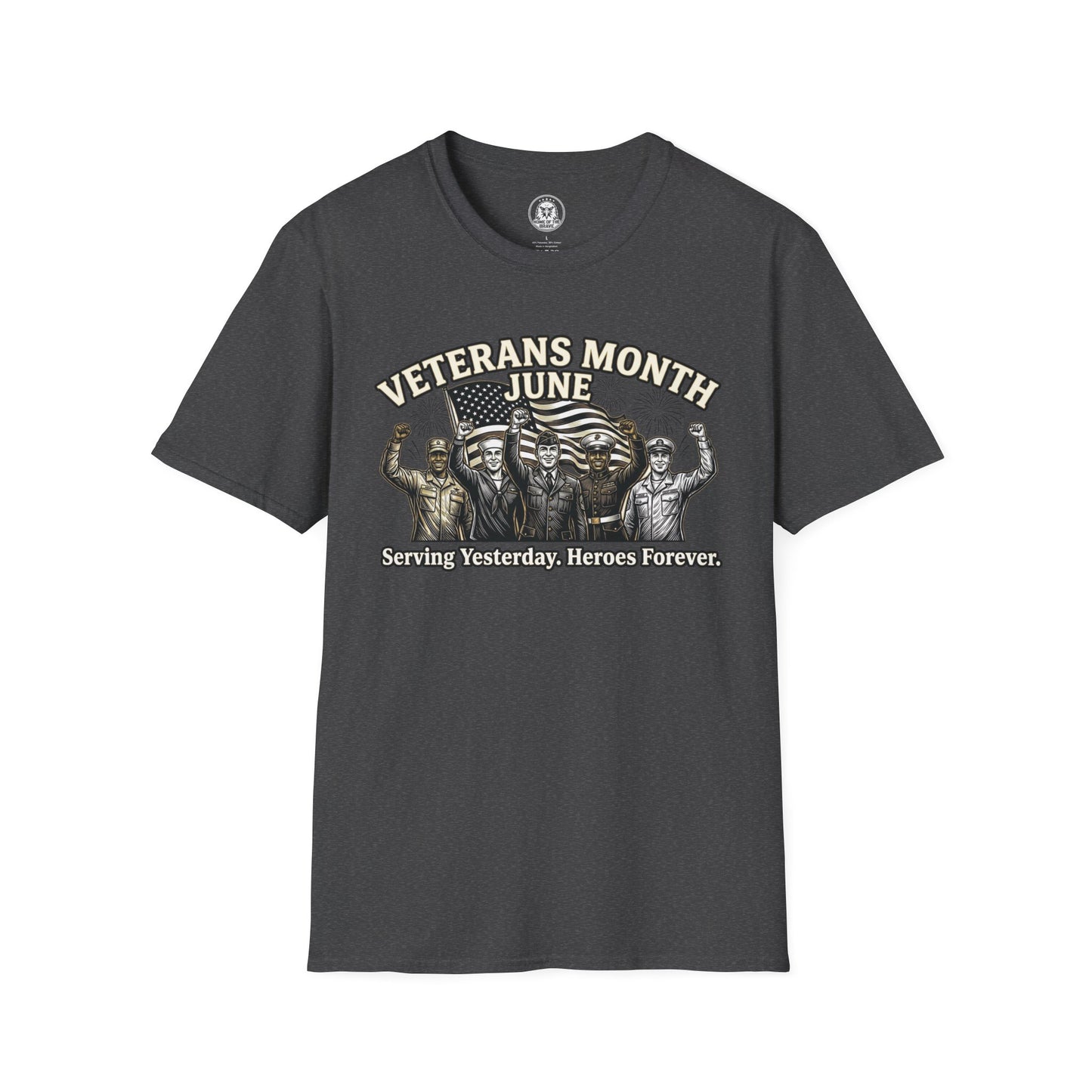 Veterans Month June T-Shirt — Proud Military Tribute Tee