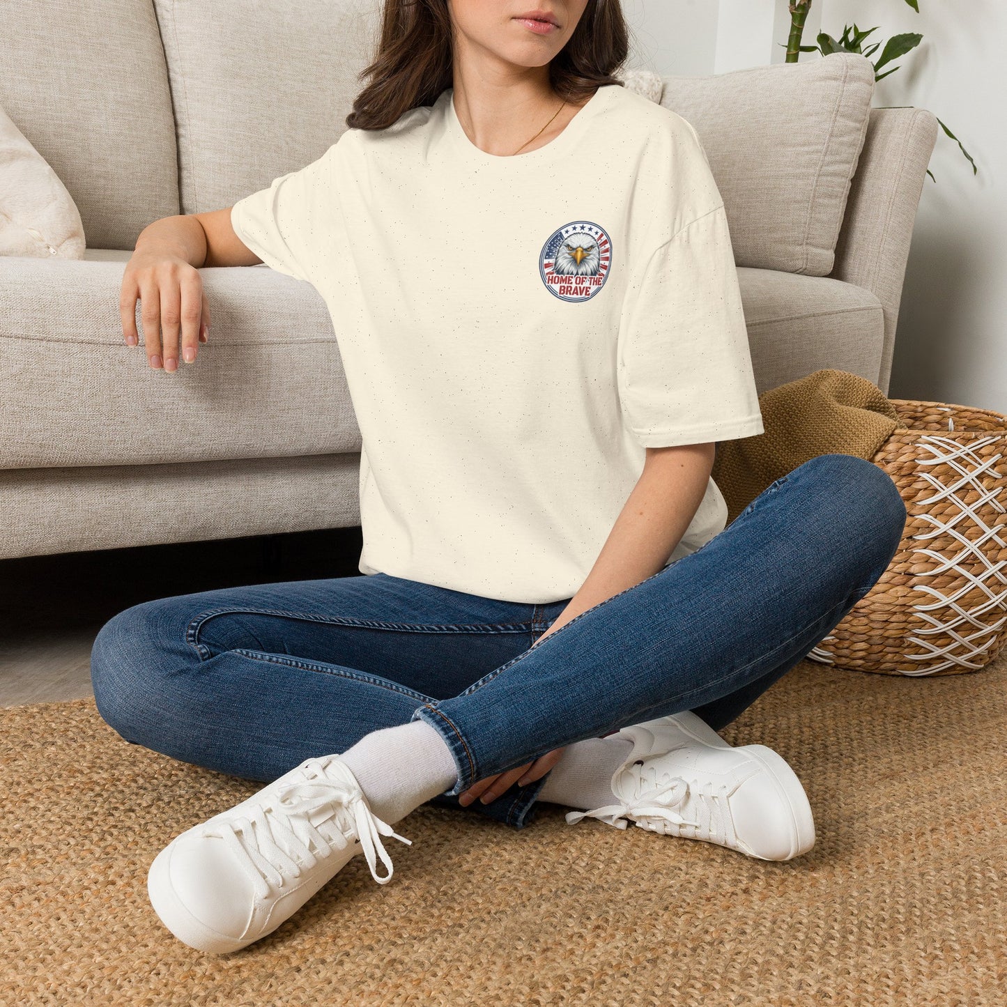 Veteran Eagle Emblem T-Shirt — Crimanals Prefer Logo Tee