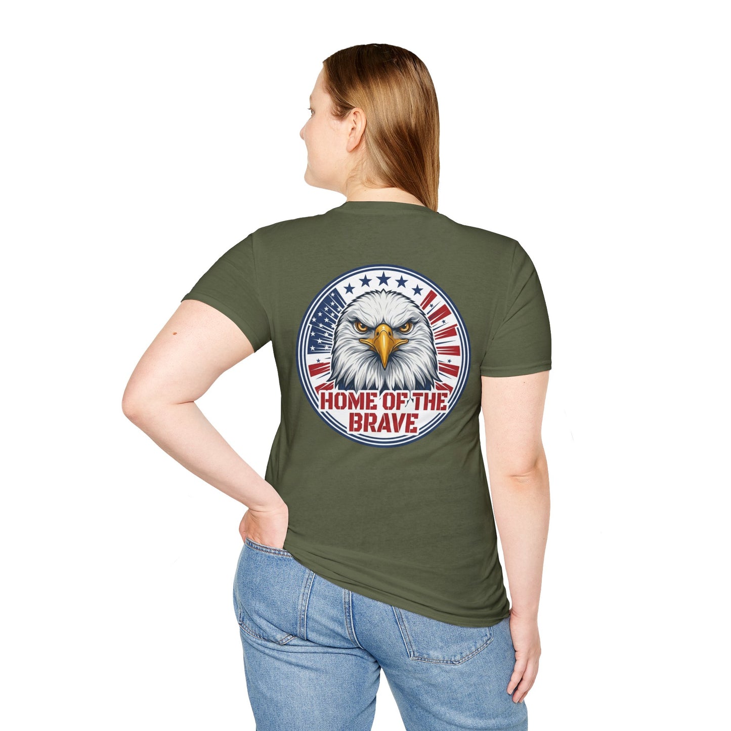 Home of the Brave Eagle T-Shirt