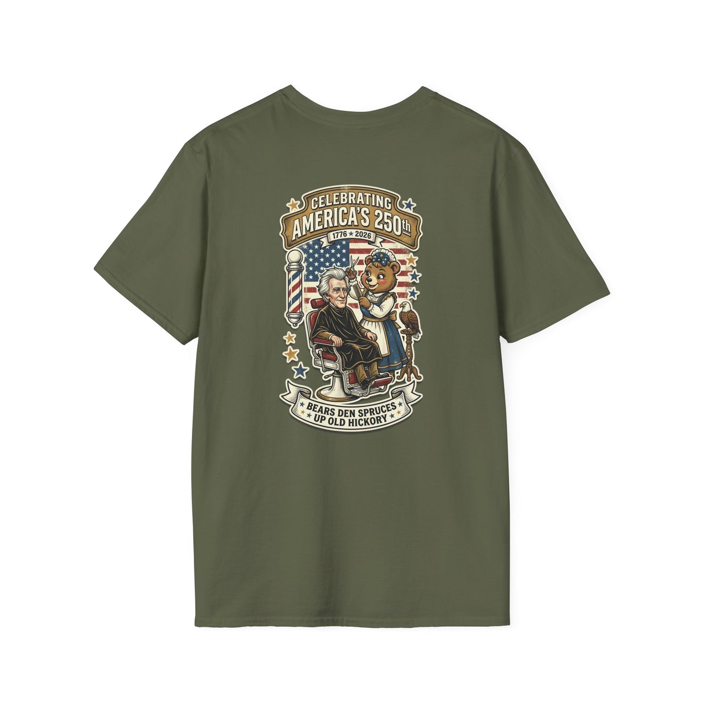 Bear Paw Camp Vintage Logo T-Shirt