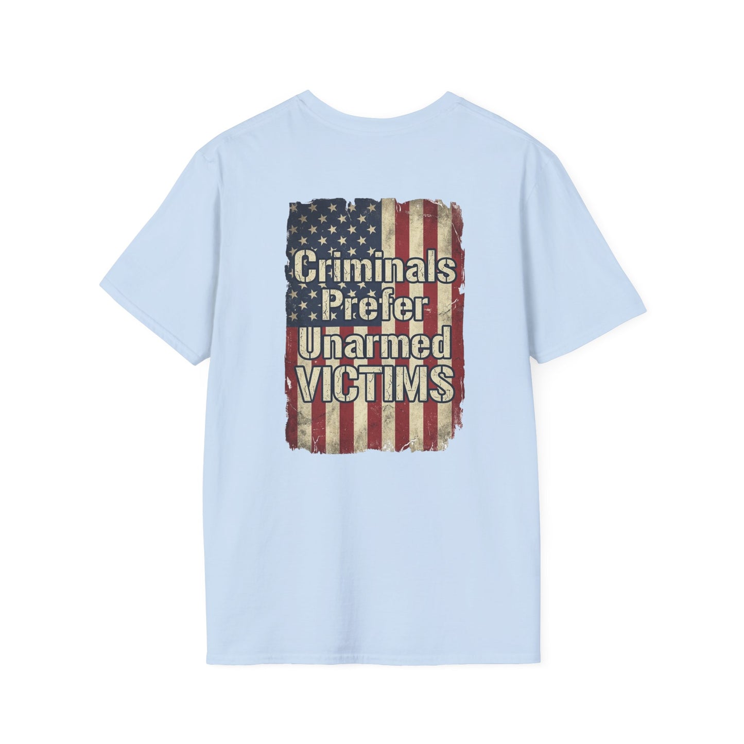 Veteran Eagle Emblem T-Shirt — Crimanals Prefer Logo Tee